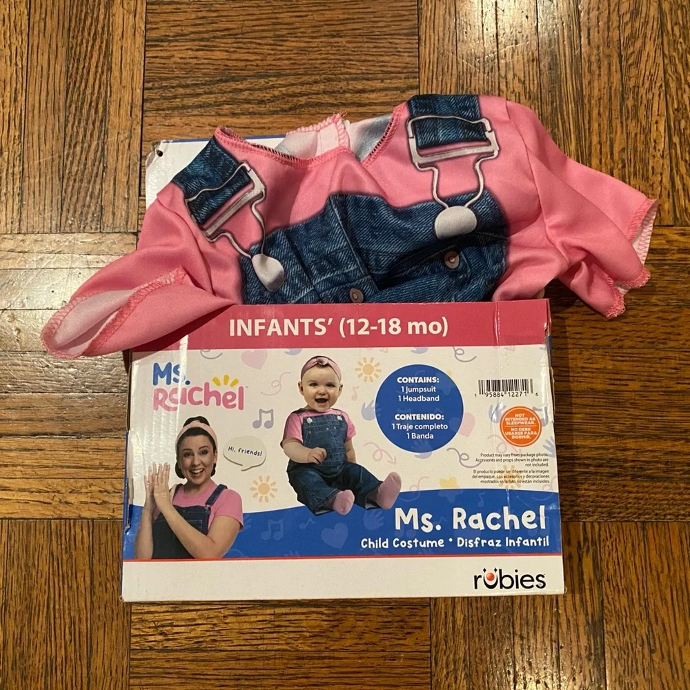 Rubie’s Ms. Rachel Jumpsuit and Headband Costume